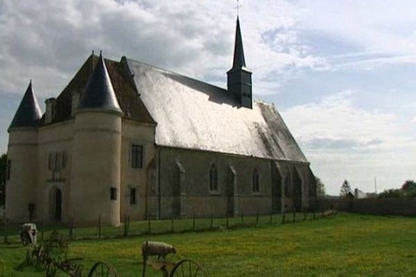 L'église de Romilly-sur-Aigre, décrite dans le roman d'Emile Zola