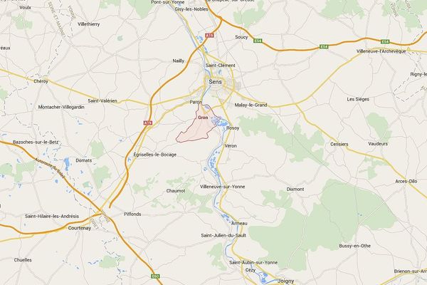 L'incendie se serait déclaré dans une habitation au lieu-dit les Epenards, sur la commune de Gron (Yonne)