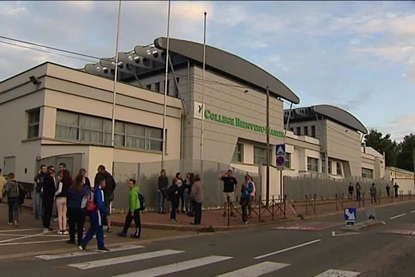 Le collège Bienvenu-Martin à Auxerre 