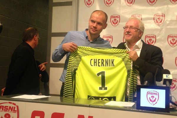 Chernik, le nouveau gardien de l'ASNL 