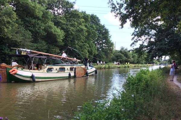 A Nort-sur-Erdre : découverte du canal de Nantes à Brest en péniche tirée par un cheval