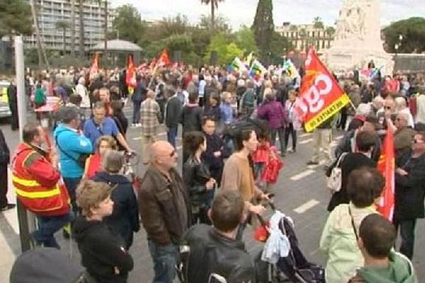 Manifestation à Nice ce dimanche pour réclamer le retrait de la loi travail.