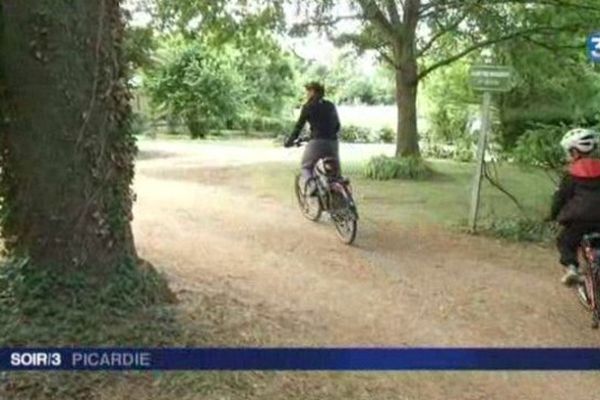 Les touristes ne manquent pas dans l'Oise malgré le mauvais temps. 