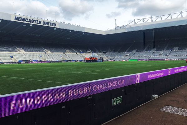 Le stade de St James' Park - Newcastle (GB)