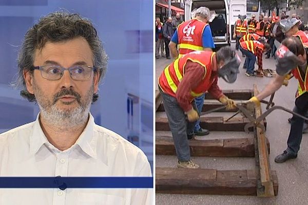 Yves Gimbert, Président de l'association des usagers du TER Grenoble-Valence