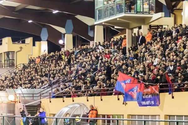 Les supporters étaient nombreux à s'être déplacé pour la rencontre qui opposait Belfort à Luçon, club de Vendée.