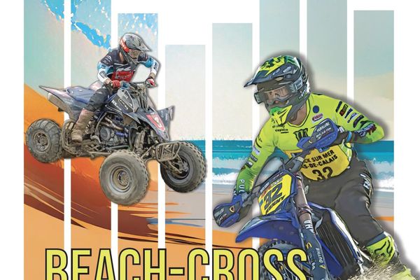 Affiche du Beach-Cross de Berck-sur-Mer 2024