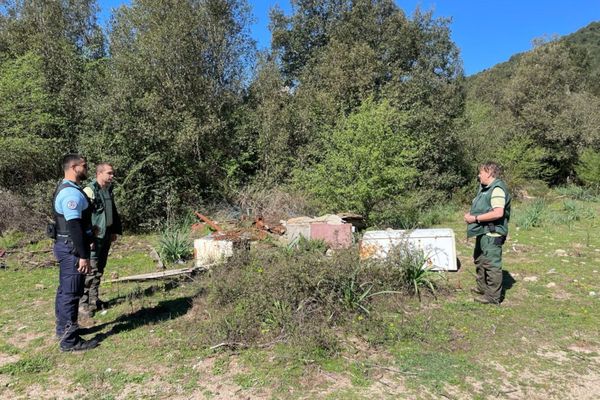 Une décharge sauvage a été découverte à Guagno.