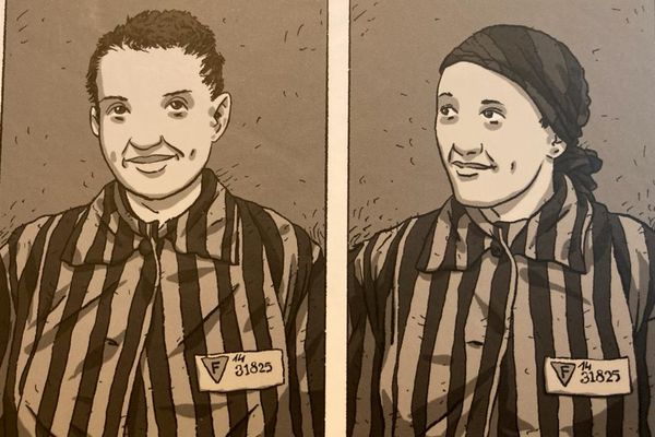 Le sourire d'Auschwitz, bande dessinée de StéphanieTrouillard et Renan Coquin sur la vie de Lisette Moru