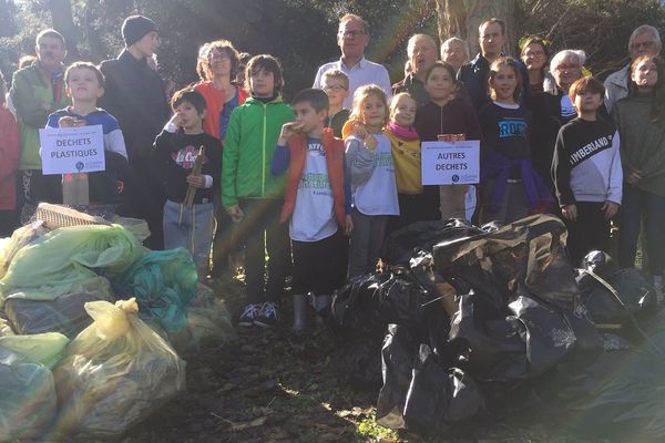 Nettoyage citoyen aux Sables d'Olonne, le 26 octobre 2019