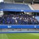 Plus de 300 acteurs de l'Estac dans les tribunes du stade de l'Aube pour une photo de famille inédite.