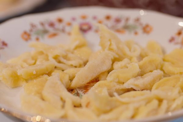 Les spätzles, les traditionnelles pâtes alsaciennes.