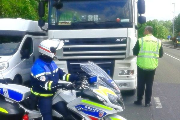 Le contrôle routier du 25 mai sur la RN28 à Bihorel près de Rouen