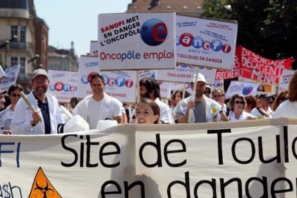 A Toulouse, les Sanofi sont actuellement le symbole d'une industrie meurtrie. 