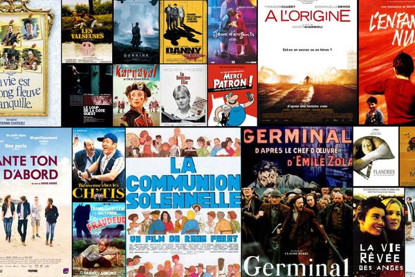 Quelques affiches de films tournés dans la région