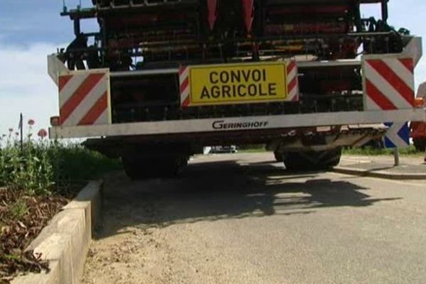 Certains engins sont bloqués dans certaines situations