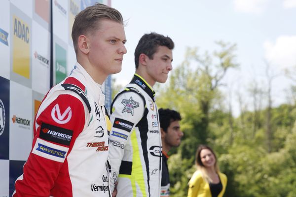 Mick Schumacher le 30 avril 2017 à Monza, en Italie, lors de la deuxième manche du championnat d'Europe. 