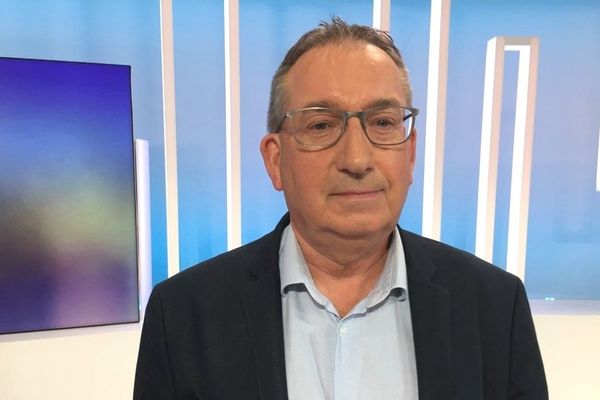 Marc Bigot sur le plateau de France 3 Bretagne