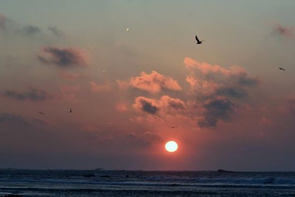 Soleil levant à Lesconil