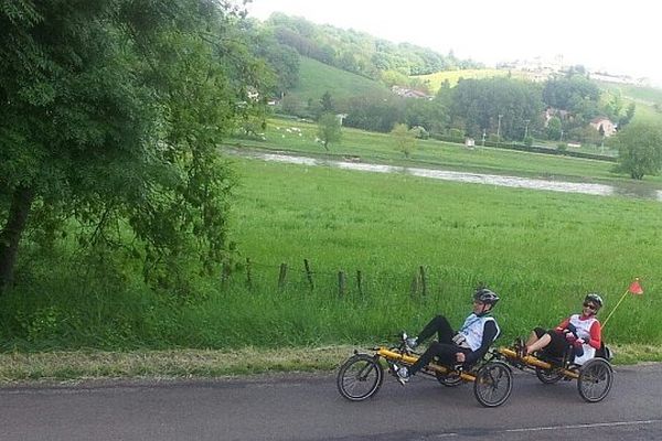 Le Free Handi’se Trophy 2013 est arrivé en Bourgogne par la Saône-et-Loire dimanche 26 mai 2013