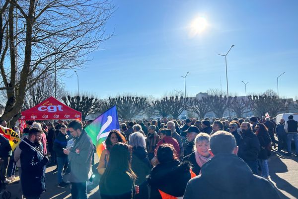 À l'échelle de Thouars, la mobilisation contre la réforme des retraites ce samedi 11 février fut loin d'être anecdotique.