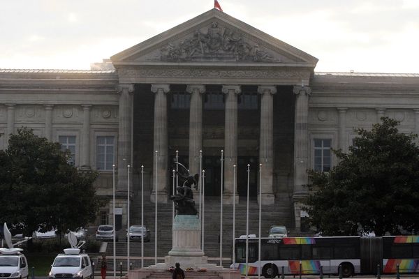 Le tribunal d'Angers en octobre 2015.