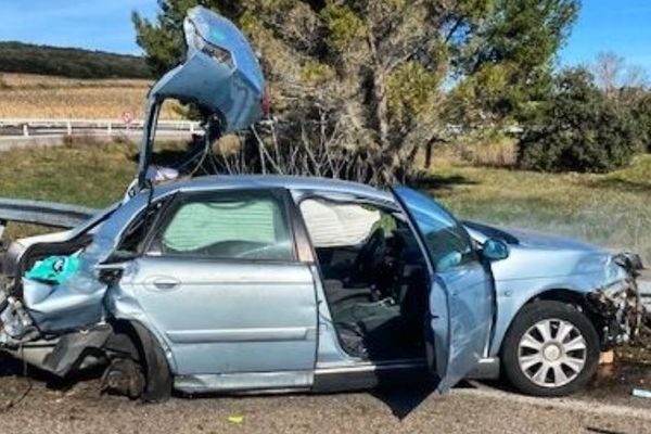 Le conducteur a tenté d'échapper à l4Alpine des gendarmes avant de finir sa course dans une glissière.