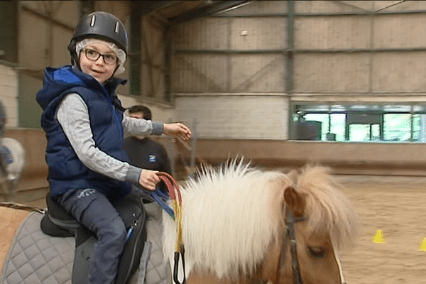 Alek Cartron, 8 ans, a bénéficié d'une greffe de fois à l'âge de 11 mois.  