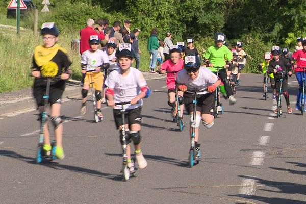 La course de trottinettes organisée par le Rotary Club d'Angoulême fêtait cette année sa 26e édition.