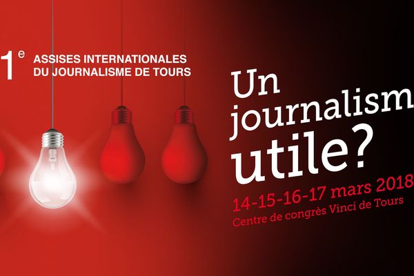 Affiche officielle des 11e Assises internationales du journalisme de Tours