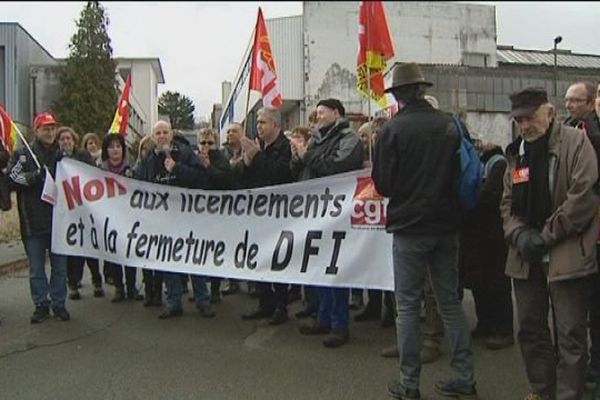 Manifestation de DFI à Delle