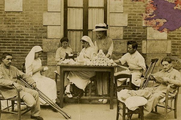 Entre 1914 et 1918, Toulouse est une véritable ville-hôpital. 