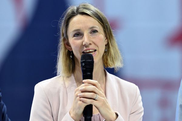 Marie-Amélie Le Fur à Paris le 17 avril 2024.