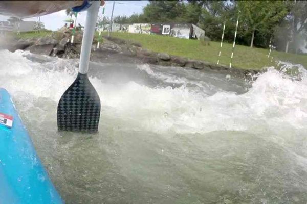 Les périgourdins décrochent 3 médailles d'or pour la première journée des mondiaux de Kayak à Pau