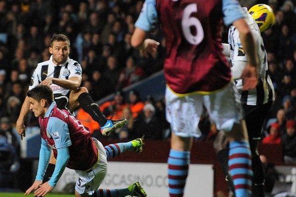 Yohan Cabaye a inscrit son quatrième but de la saison (29 janvier 2013)