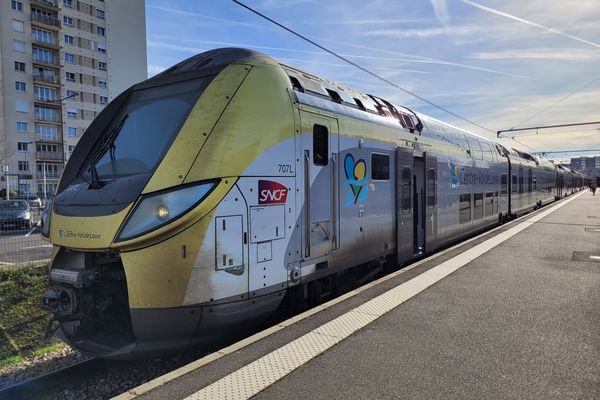 Un train Rémi en gare d'Orléans, image d'illustration.