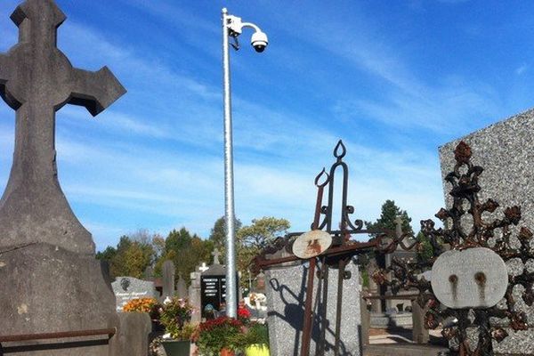 Le cimetière de Lambres-Lez-Douai est équipé de caméras de vidéosurveillance depuis un an et demi