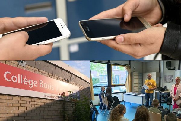 Au collège Boris Vian de Croix, l'interdiction du téléphone portable existe pour la deuxième rentrée déjà