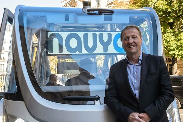 Lyon : Christophe Sapet, fondateur de Navya (archives)