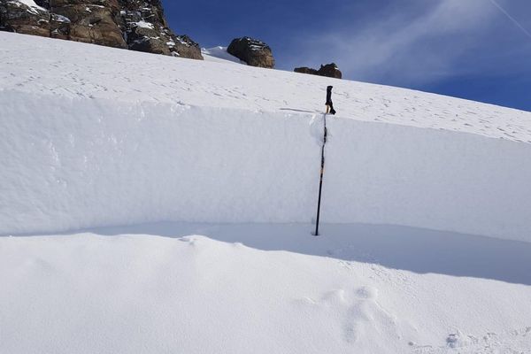 Une importante avalanche s'est déclenchée jeudi sur un secteur hors piste à Orelle, près de Val Thorens.