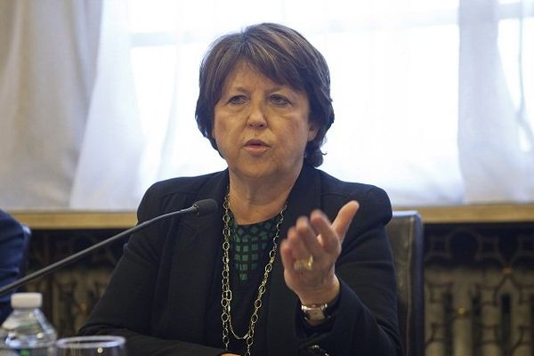 Martine Aubry, maire de Lille