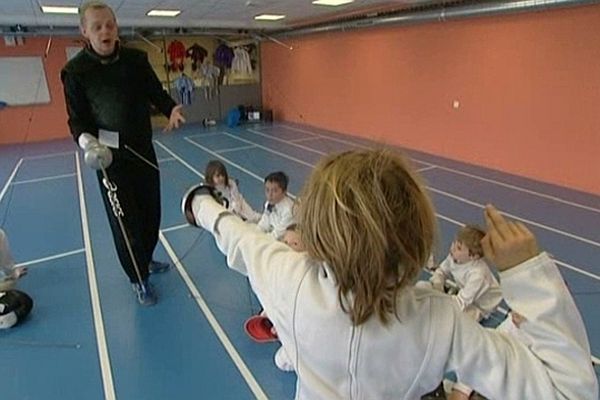 Nicolas Coruble est à la tête de l'association sportive les fines lames de Dieppe