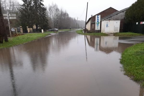 La commune d'Appilly est inondée pour la troisième fois depuis décembre