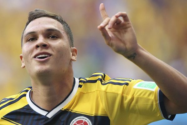 Le milieu offensif colombien du FC Porto Juan Fernando Quintero - Lors du Mondial en juin 2014