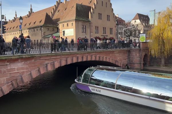 Les secours sont intervenir au niveau de l'impasse de la Grande-Boucherie, en plein centre-ville de Strasbourg.