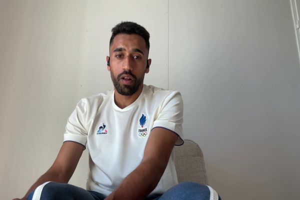 Le marathonien Morhad Amdouni, après son forfait le 9 août aux JO de Paris 2024.