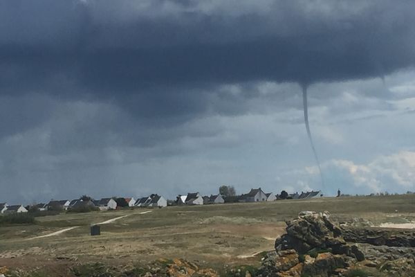 La tornade marine à Hoedic