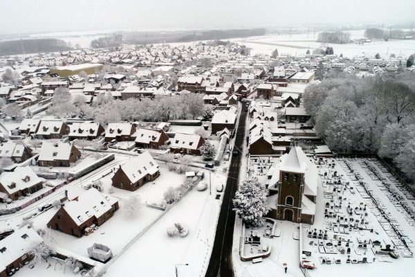 La semaine du 20 janvier, de fortes chutes de neige avaient déjà perturbé la circulation dans les Hauts-de-France, notamment dans le nord de la région. 