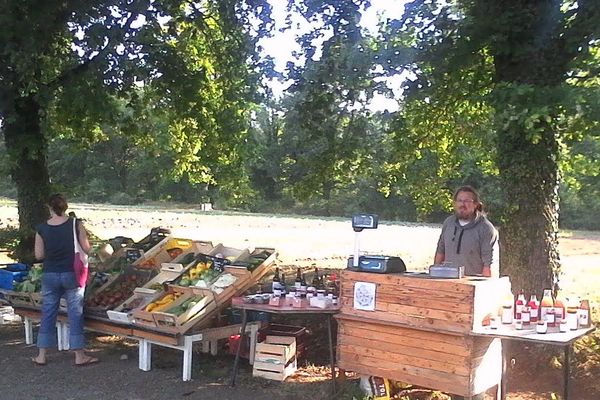 A Langeac, en Haute-Loire, le drive au jardin a du succès ! (photo Ateliers de la Bruyère, 2019)