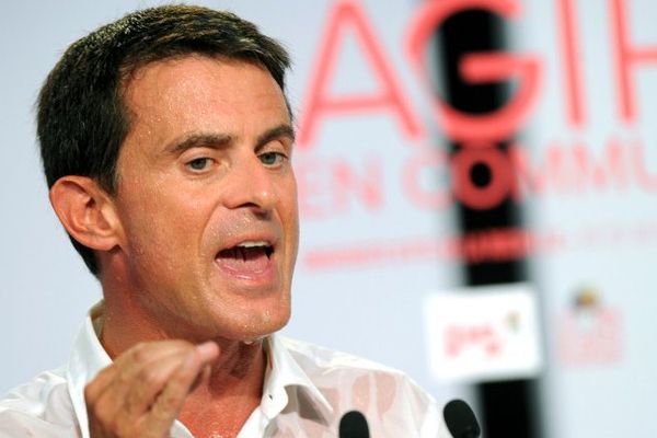 Manuel Valls, ce dimanche 30 septembre à La Rochelle